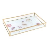 Svuotatasche oro rosmarino 24 x 14 cm - DCasa