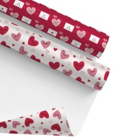 Carta da regalo Amore con busta da 2,00 x 0,7 m - 1 unità