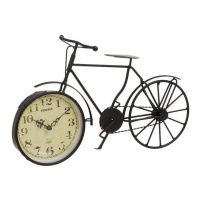 Orologio da tavolo vintage in bicicletta nera - DCasa