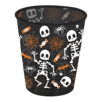 Bicchiere Halloween Scheletro 10 cm