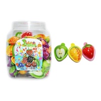 Frutti gommosi ripieni di gelatina 10 gr - 50 unità