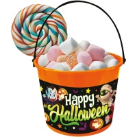 Cubo di Halloween felice