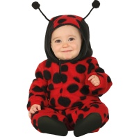 Costume da coccinella con tuta per bambino