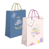 Borsa regalo per compleanno 32 x 26 x 10 cm - 1 pz.