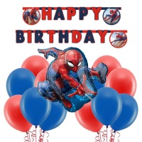 Inviti compleanno Spiderman, 20 pz con bustine omaggio