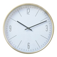 Orologio da parete classico bianco 50 cm - DCasa