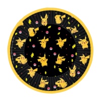 Piatti Pokemon Picachu 18 cm - 8 pezzi