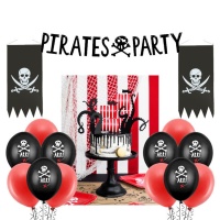 Pignatta  pirata Gigante Cartone Compleanno Forziere