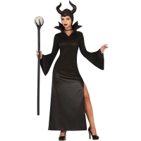 Costume classico da fata Malefica per donna