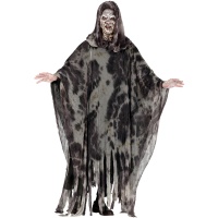 Costume da fantasma grigio per uomo