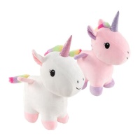 Unicorno Peluche 17 cm - 1 pz.