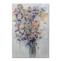 Tela bouquet d'oro 60 x 90 cm - DCasa