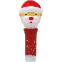 Bacchetta di Babbo Natale con luce e corda 13 cm