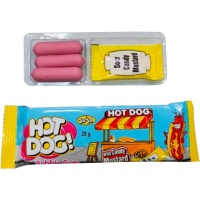 Hot dog con salsa alla senape 20 g - 24 unità