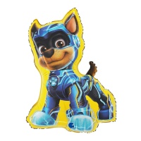 Pallone Paw Patrol Chase powerful giallo 61 x 43 cm - Grabo