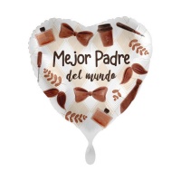 Palloncino World's Best Dad, decorato 43 cm