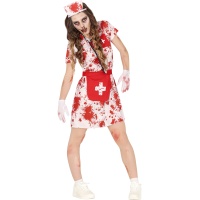 Costume da infermiera insanguinata per adolescenti