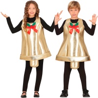 Costume da campana d'oro per bambini