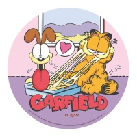 Cialda commestibile Garfield 20 cm - Dekora