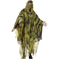 Costume da fantasma infestato giallo da uomo