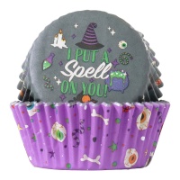 Capsule per cupcake della strega cattiva - 60 pz.