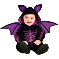 Costume da pipistrello scheletrico per bambini