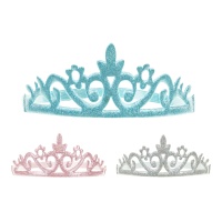 Diademi scintillanti da principessa - 3 pezzi