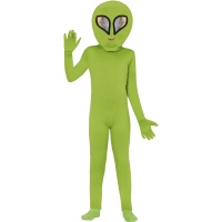 Costume da alieno verde per bambino