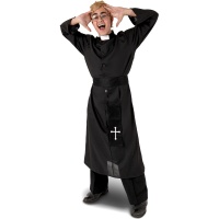 Costume da prete esorcista per uomo