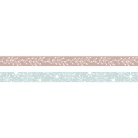 Disegni natalizi per washi tape - 2 pz.