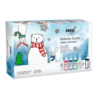 Kit di pittura per finestre Hello Winter