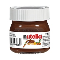 Mini barattolo di Nutella da 25 gr - 1 unità