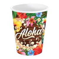 Bicchieri Tropical Aloha 240 ml - 6 unità