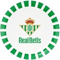 Real Betis Balompié Piatti 23 cm - 8 unità