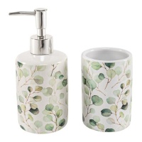 Set da bagno Leaf - 2 pezzi